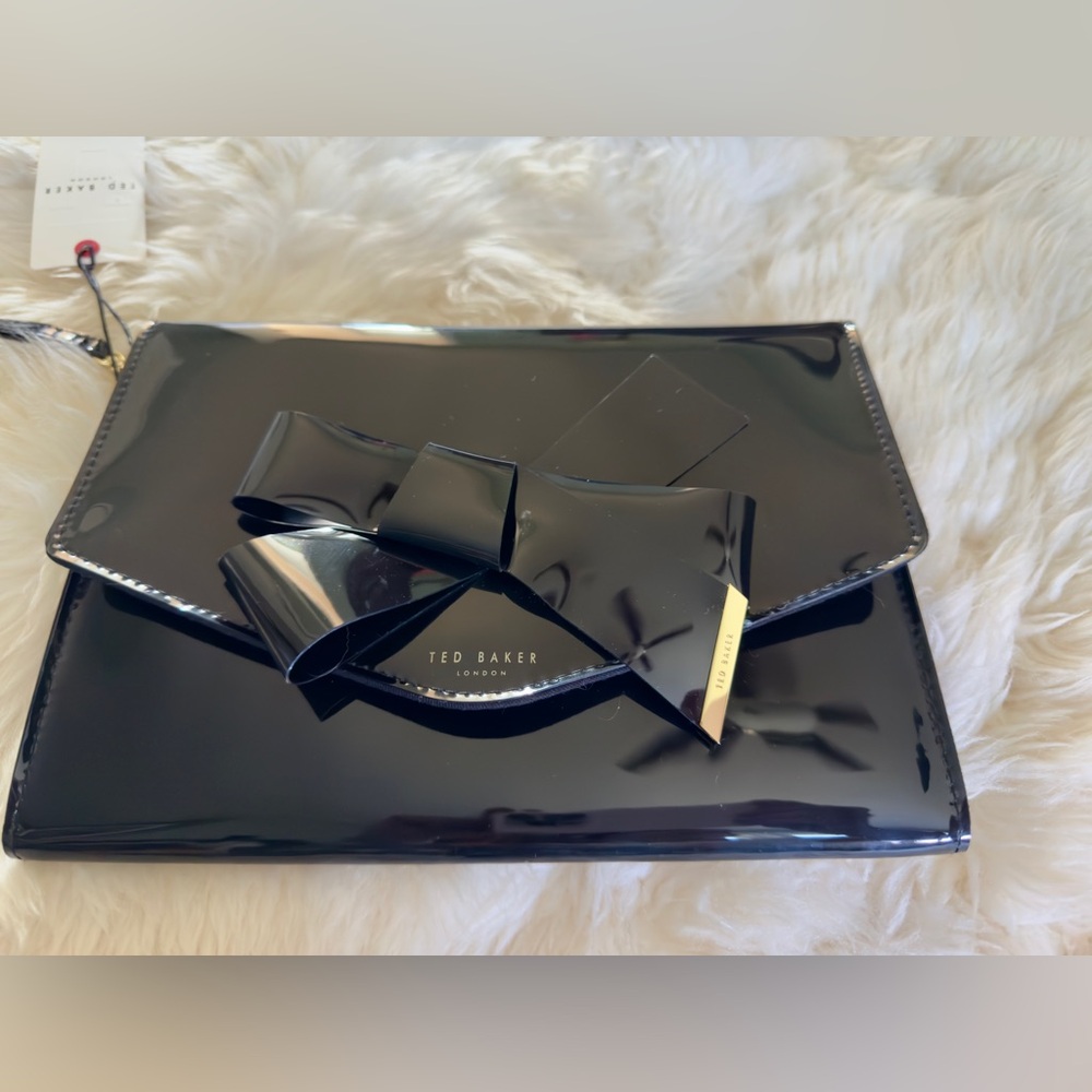 BRAND NEW - TED BAKER Patent Clutch